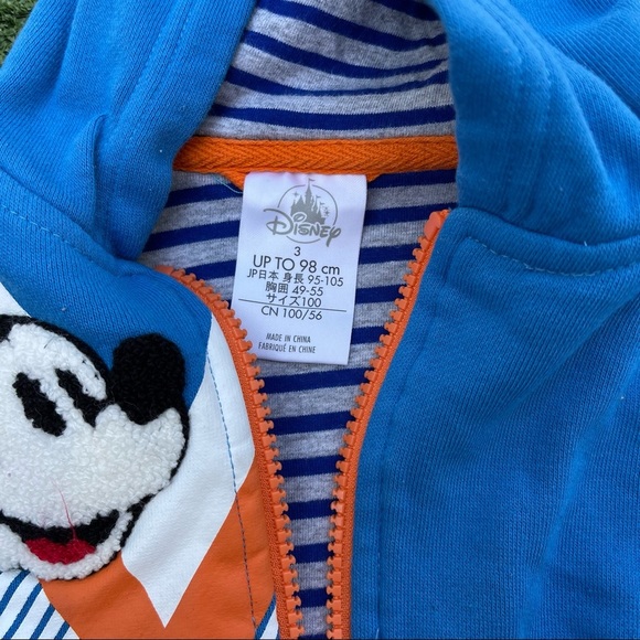 DISNEY MICKEY MOUSE TODDLER JACKET Embroidered 3T Preowned great condition - Picture 2 of 5